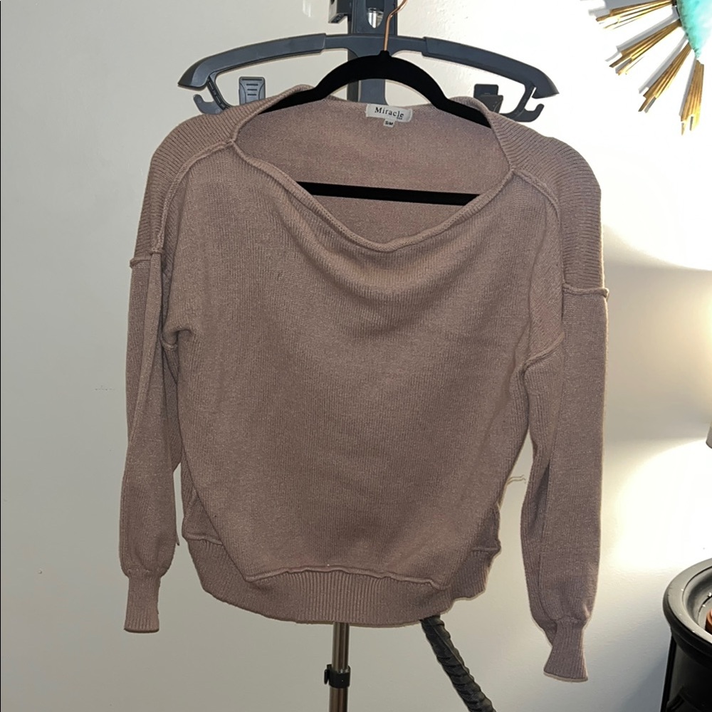 Women's Tan Sweater